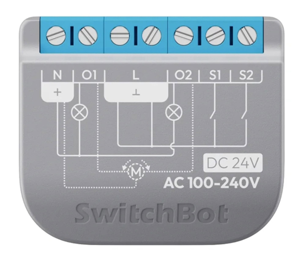 SwitchBot Inteligentny przełącznik dwukanałowy Relay Switch 2PM - 1471643 - zdjęcie